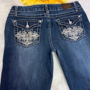 Earl Jeans Blues with Studs and bling